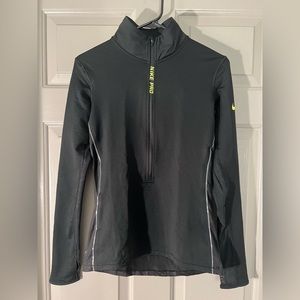 Nike Pro Dri-Fit Women’s Half Zip Pullover - Size Small - Black